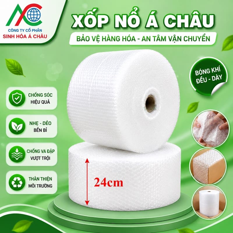Tổng hợp các loại cuộn xốp nổ bọc hàng chất lượng – Lựa chọn hàng đầu cho các shop online và nhà xưởng